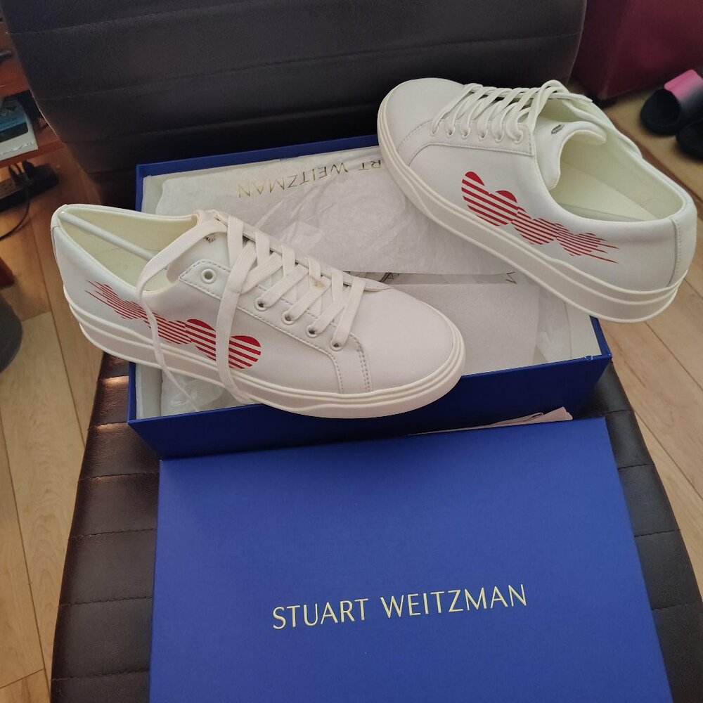 NIB Stuart Weitzman Sneakers Sz 39